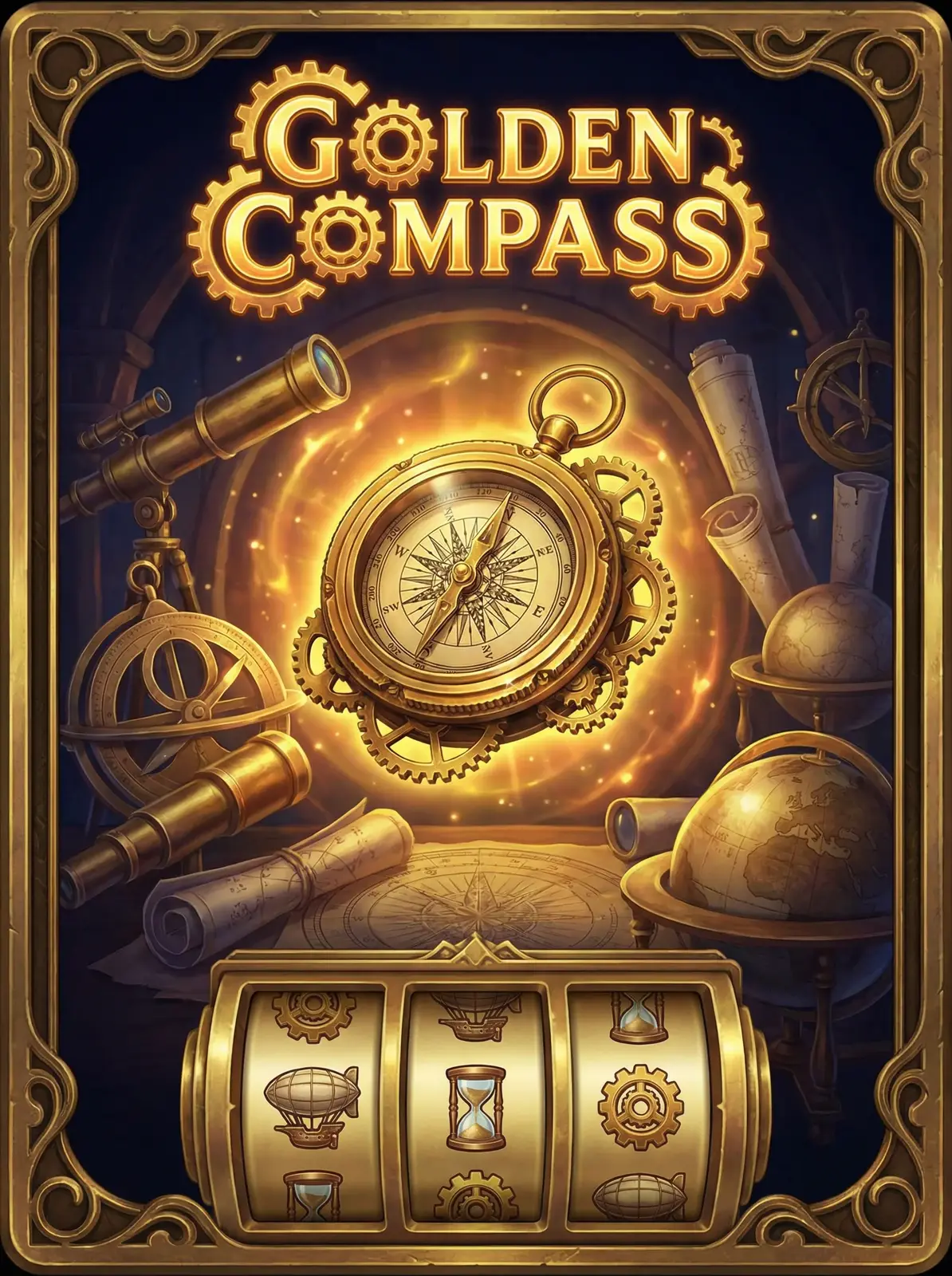 非凡娱乐 - 黄金罗盘老虎机游戏界面